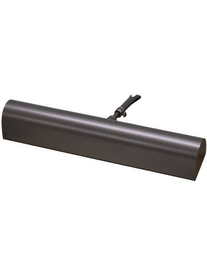 Classic 14 inch LED Picture Light in Mahogany Bronze.